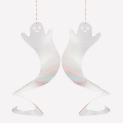 Meri Meri Spinning Ghost Decorations (Pack of 10)