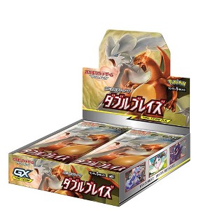 Pokemon Card Game Sun & Moon Expansion Pack Double Blaze Booster Box (Japanese) - 30 Packs - 1 of 3