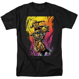 Men's Teenage Mutant Ninja Turtles Hot Rainbow Warriors T-Shirt - 1 of 4