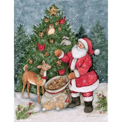 12ct Father Christmas Boxed Cards