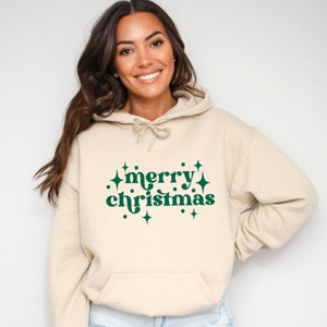 Simply Sage Market Whimsical Merry Christmas Hoodie - 1 of 3