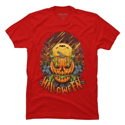Men's Design By Humans halloween By arjanaproject T-Shirt