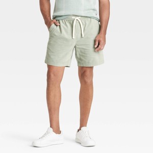 Men's 7" Elevated Corduroy Pull-On Shorts - Goodfellow & Co™ - 1 of 3