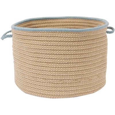 Colonial Mills Boat House Utility Basket, 18 by 12-Inch, Light Blue