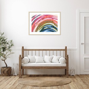 Amanti Art Rainbow Splash by Yvette St. Amant Framed Wall Art Print - 1 of 4