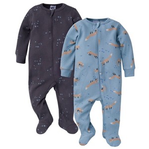 Gerber Baby Boys' 2-Pack Sleep 'N Plays - 1 of 4