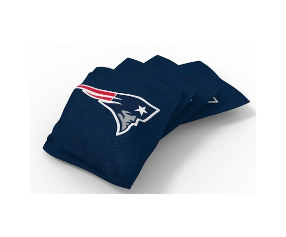 NFL New England Patriots Wild Sports Alternative Color Regulation Cornhole Bean Bag Set 4pk