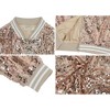 Anna-Kaci Women's Plus Size Sequin Bomber Jacket - 4 of 4