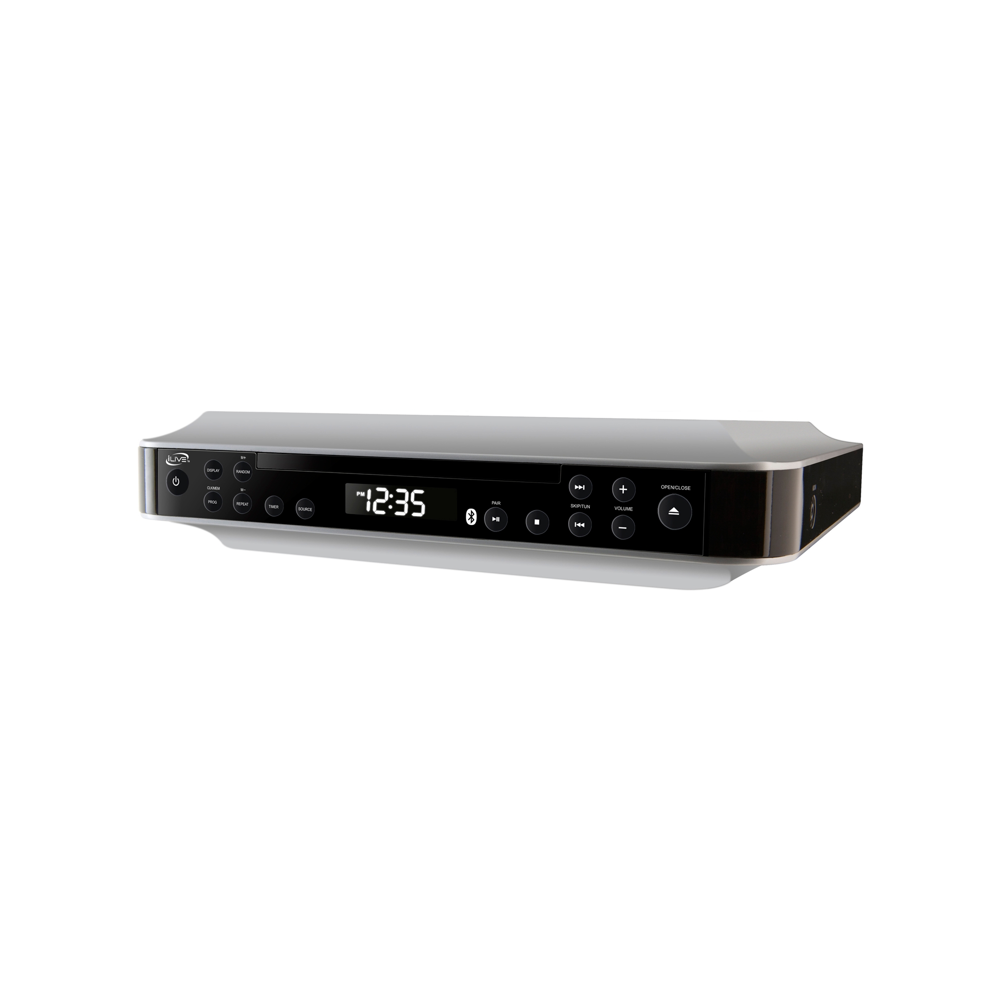 Target: iLive Bluetooth Under Cabinet Music System with CD Player - IKBC384S: Portable Radio with 3.5mm Audio Connection