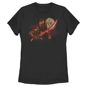 Womens Predator: Badlands Yautja Warrior Shadow T Shirt - 1 of 4