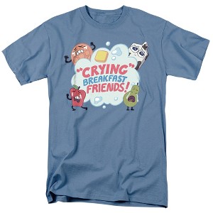 Steven Universe Crying Breakfast Friends Adult T-Shirt - 1 of 4