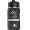 Hydrapeak Mini 14oz Kids Stainless Steel Insulated Water Bottle With Leak Proof Straw Lid - 4 of 4