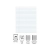 Staples Notepads 8.5" x 11" Wide White 50 Sh./Pad 12 Pads/PK 154120 - 3 of 4