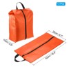 Unique Bargains Nylon Waterproof Portable Lightweight Shoe Bags for Travel 3 Pcs - 2 of 4