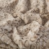 Sapphtopaz Faux Fur Blanket, Luxuriously Soft Throw Blanket for Bed, Reversible Faux Fur Face & Solid Reverse Bedding for Room Decor - 3 of 4