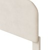 NicBex Upholstered Platform Bed with Cloud Shaped Headboard for Boys/Girls - 4 of 4