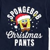 Men's - SpongeBob SquarePants - Christmas Pants Short Sleeve Graphic T-Shirt - 2 of 4