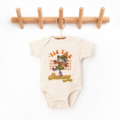 The Juniper Shop Tis The Season Scarecrow Baby Bodysuit