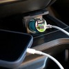 Insten 2-Port Dual USB 2.1A Car Charger Adapter for iPhone 11 Pro Max XS X 8 8+ iPad Mini Air Pro Samsung S9 S10 S10e Note 10 Smartphone Android, Blue - 2 of 4