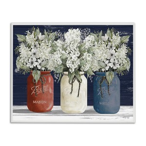 Stupell Industries Americana Floral Bouquets Framed Giclee Art - 1 of 4