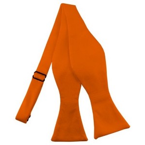 Men's Solid Color 2.75" x 4.75"  Adjustable 16" - 22" Self-Tie Bow Tie for Tuxedo & Wedding - 1 of 3