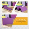 BestMassage Gym Exercise Mat 4-Panel Folding Gymnastics Mat for Home Gym Use - 3 of 4