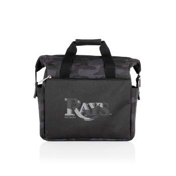 MLB Tampa Bay Rays On The Go Soft Lunch Bag Cooler - Black Camo