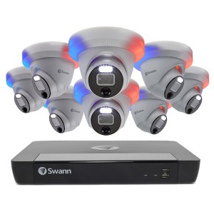 NVR16-8580 4K /2TB /8x NHD-900DE Bullet 4K Pro Series SwannForce IP Digital still image video cameras - 1 of 4
