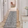 Area Rugs for Living Room - Boho Washable Floral Rug, Anti-Skid, Thin Soft Carpet, Non-Shedding Rugs for Bedroom Dining Room Farmhouse Nursery - 3 of 4