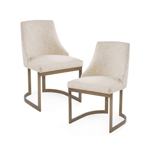 Set of 2 Thornton Dining Chair Cream