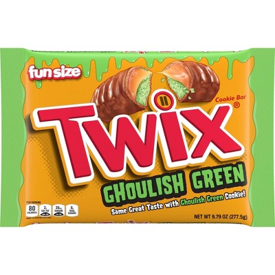 Halloween Twix Ghoulish Green Fun Size - 9.79oz