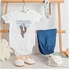 Michael Jackson 90s King of Pop Baby Romper Boys or Girls Brisco Brands - 3 of 4