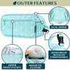 PAVILIA Toiletry Bag Women Men, Travel Toiletries Organizer Case, Essentials Shaving Dopp Kit, Cosmetic Make Up Accessories - 4 of 4