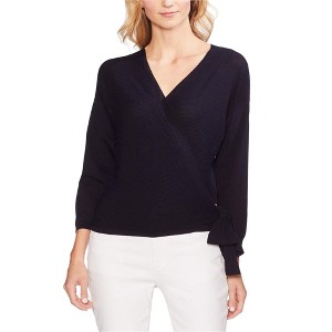 Vince Camuto Womens Sweater Wrap Blouse - 1 of 1