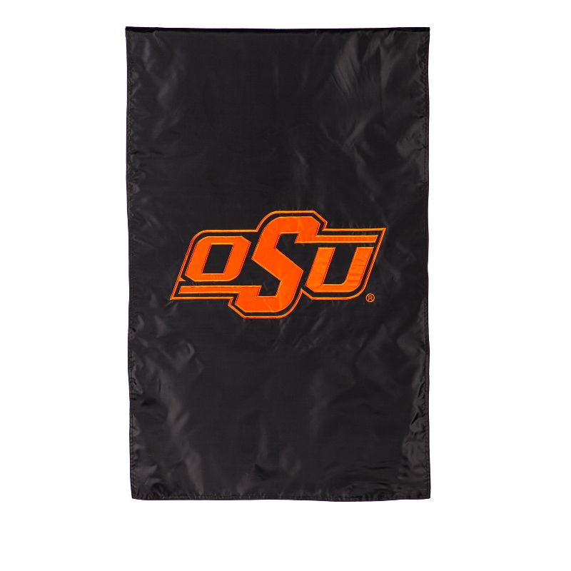 Evergreen Oklahoma State University House Applique Flag- 28 x 44 Inches Indoor Outdoor Sports Decor, 2 of 8