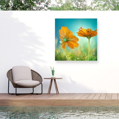 "Play Time Flowers" Outdoor Canvas