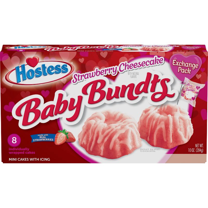 Hostess Strawberry Cheesecake Baby Bundts - 10oz / 8ct, 5 of 12