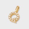 14K Gold Dipped Pearl Letter Charm - A New Day™ Gold - 2 of 2