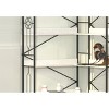 Space-Saving 5-Tier Industrial Corner Bookshelf with Metal Frame and Open Shelves for Living Room or Office-3irtyhousy - 3 of 4