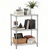 ORRD 450 lbs Wire storage shelving - 3-Tier steel Organizer Rack for Home, Kitchen, office.Chrome(11.8' D x 17.7"W x 26.4" H) - 2 of 4