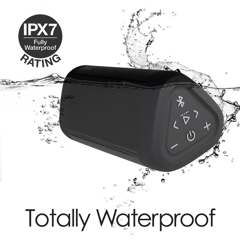 OontZ Ultra Dual Bluetooth Speaker, 14 Watts, up to 100 ft Bluetooth Range, IPX7 Waterproof Portable Bluetooth Speaker (Black-Dual), 5 of 8