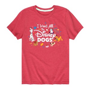 Boys' - Disney - Cats & Dogs Short Sleeve Graphic T-Shirt - 1 of 4