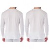 Alpine Swiss Mens Thermal Long Sleeve Top Underwear Crew Neck Shirt Waffle Knit Henley Base Layer - 4 of 4