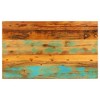 vidaXL Coffee Table Multicolor Solid Reclaimed Wood 39.4x23.6x13.8 in - 23.6" Solid Reclaimed Wood - 4 of 4