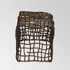 Engel Contemporary Bench Brass - Christopher Knight Home: Metal Frame, Geometric Pattern, No Assembly Required - 4 of 4