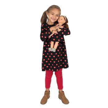 Leveret Girl and Doll Matching Cotton Dress