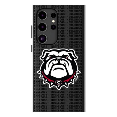 Keyscaper NCAA Text Backdrop MagSafe Compatible Cell Phone Case for Galaxy S25 Plus