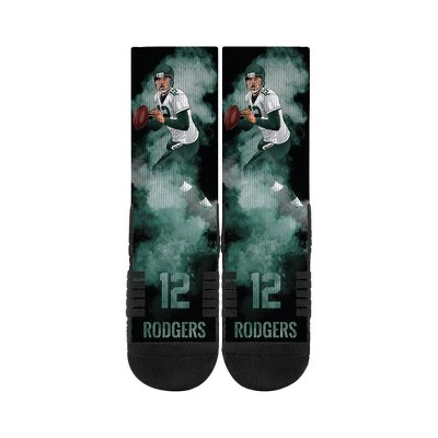 NFL Green Bay Packers Aaron Rodgers Athletic Socks - M/L