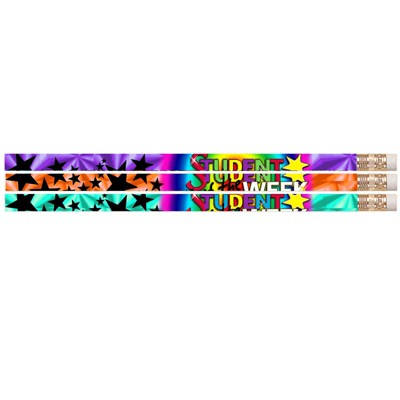 Musgrave Pencil Company Student of The Week Motivational Pencils, Pack of 12/10 Packs
