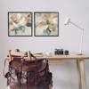 Stupell Industries Abstract Beige Flowers, 17" x 17" - 2 of 4